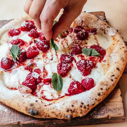 Dessert Pizza Fruits